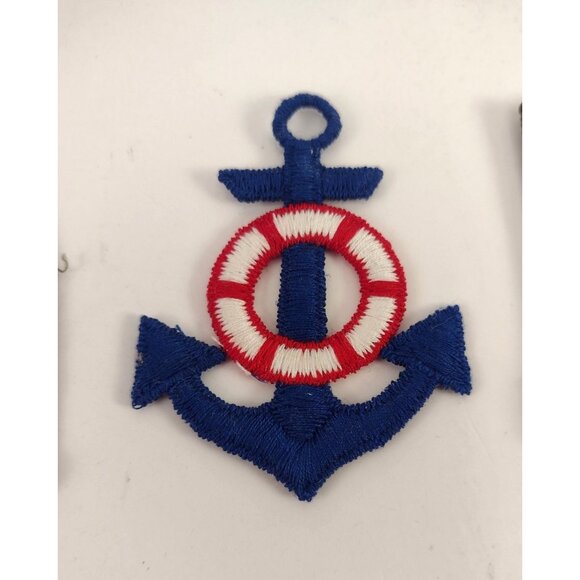 Vtg Military Embroidered Patches Set Of 3 Vietnam 82nd Airborne Nautical Anchor - Picture 3 of 7